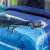 Cobertor  Azul Dinosaurio  Rex